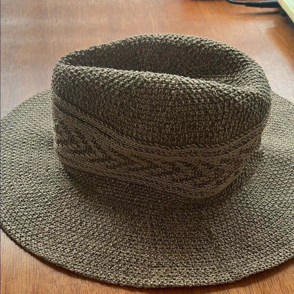 Black Rivet Women's Brown Woven Hat